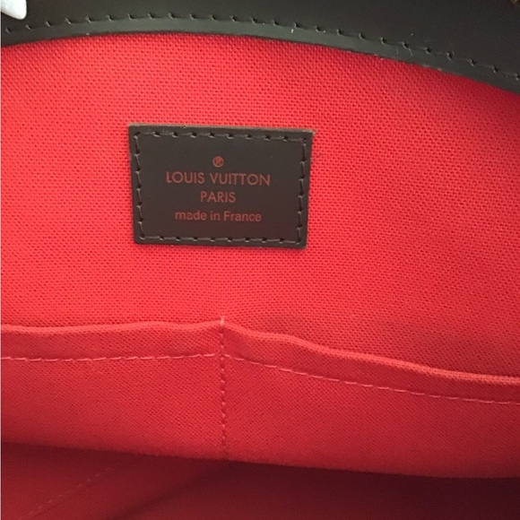 Louis Vuitton Verona Damier Ebene Satchel - Picture 7 of 9
